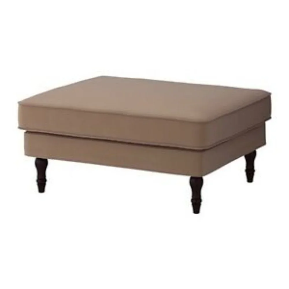 IKEA STOCKSUND Footstool Ottoman Cover Slipcover Ljungen Beige 902.820.57